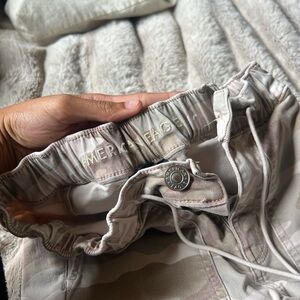 American Eagle Outfitters Beige Camo Pants